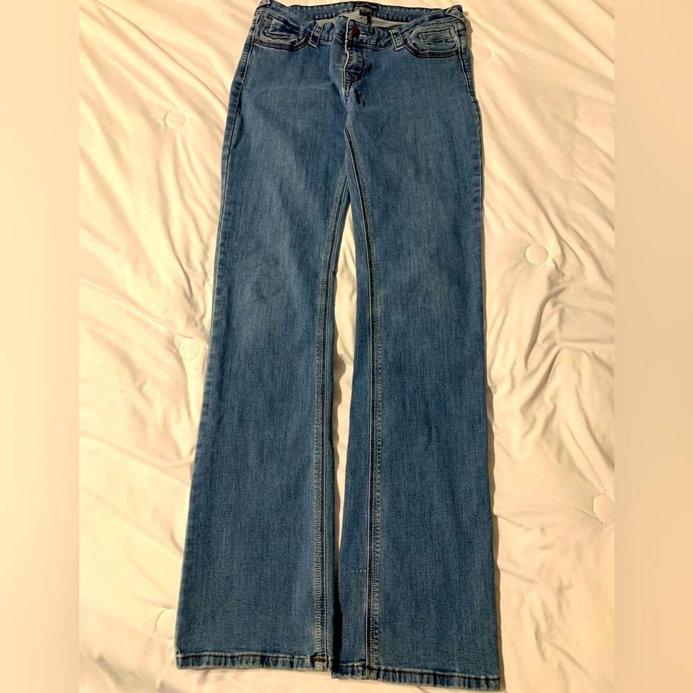 Classic Blue Boot Cut Jeans for Women